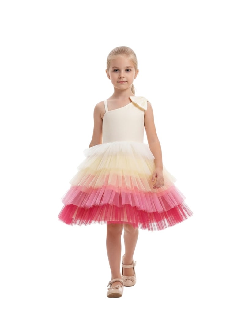 دىدانيالا فستان تول بطبقات - Image 2